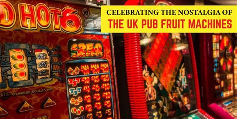 1970s fruit machines|Celebrating the Nostalgia of The UK Pub Fruit Machines.